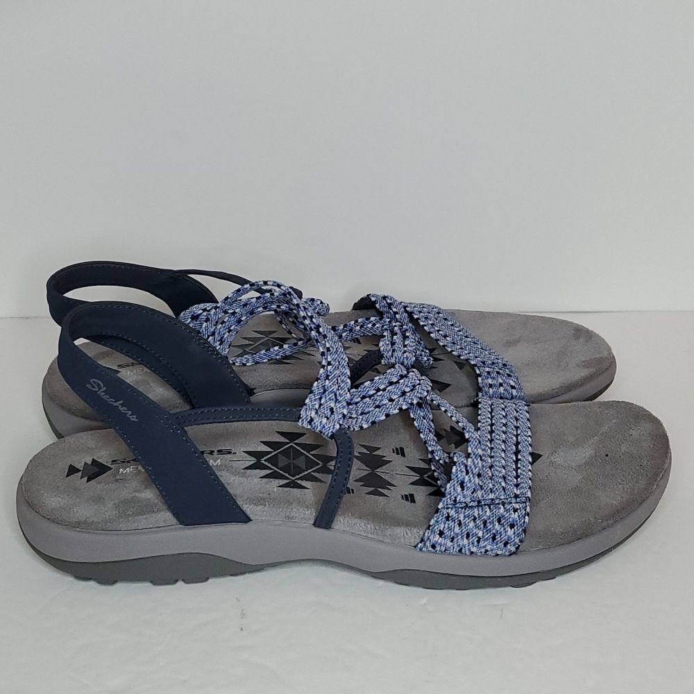 Sketcher's reggae slim strap Slingback sandals